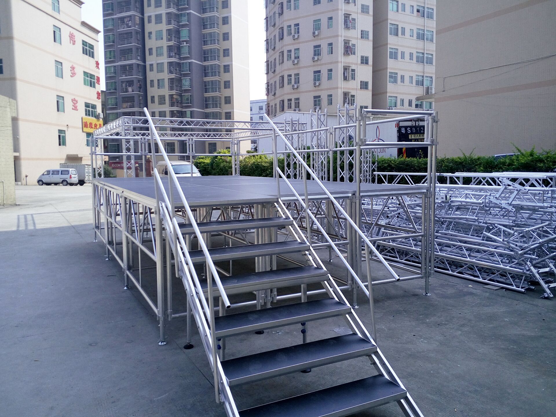 RK Aluminum Stage is widely used 