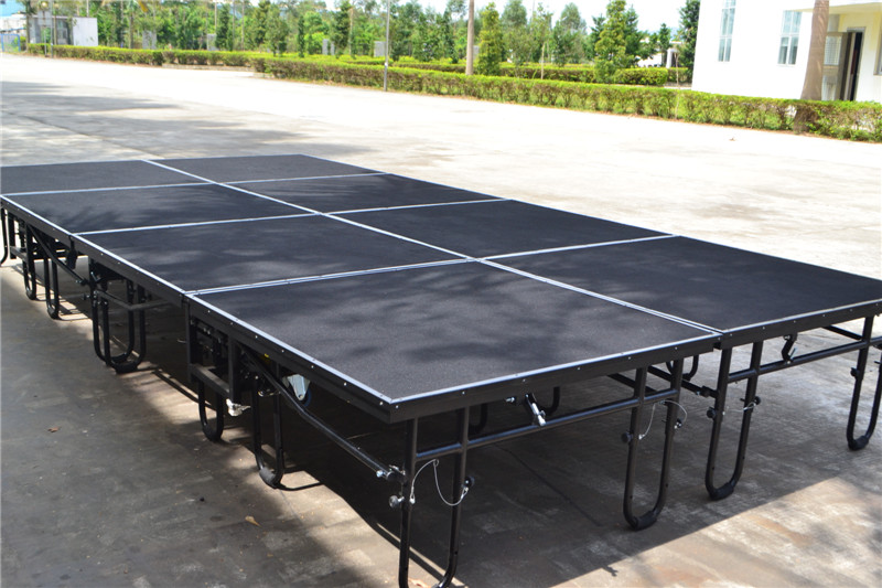 High quality portable mobile folding stage for events