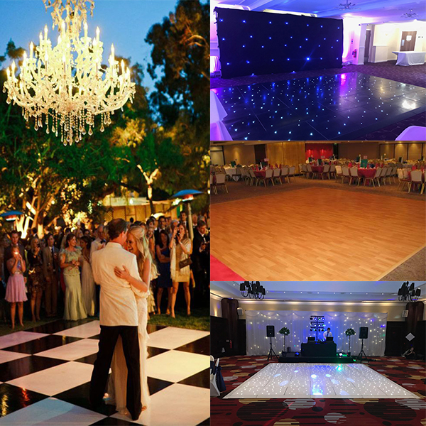 wedding dance floor type
