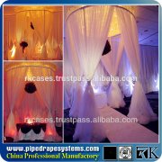 China cheap wedding reception tent /pipe drape for sale