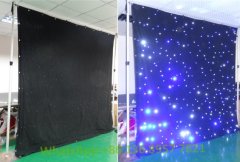 led curtains for stage backdrops