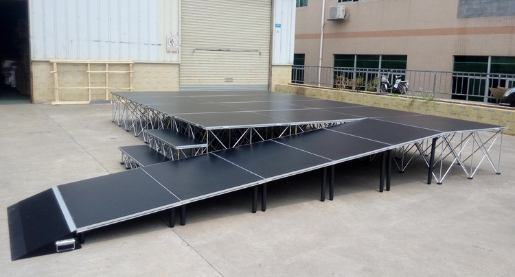 portable alloy smart stage system