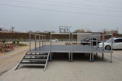 Adjustable height Outdoor Beyond stages