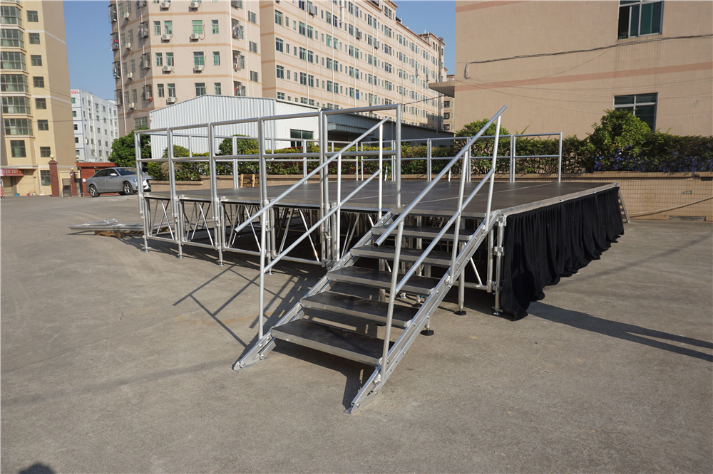 RK adjustable aluminum stage.