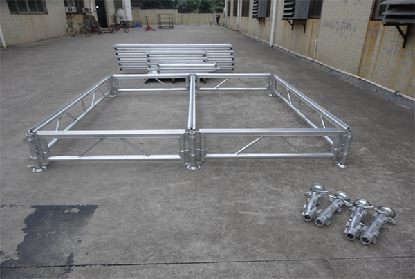 aluminum stage legs