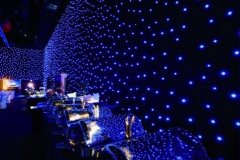 LED light stage star curtain for sale