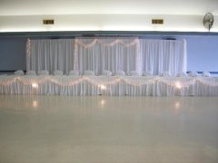portable stage curtain system wedding backdrop drapery  whol