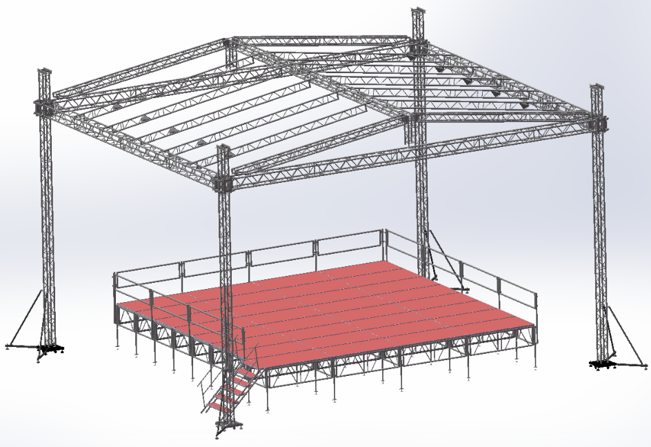 truss and stage system