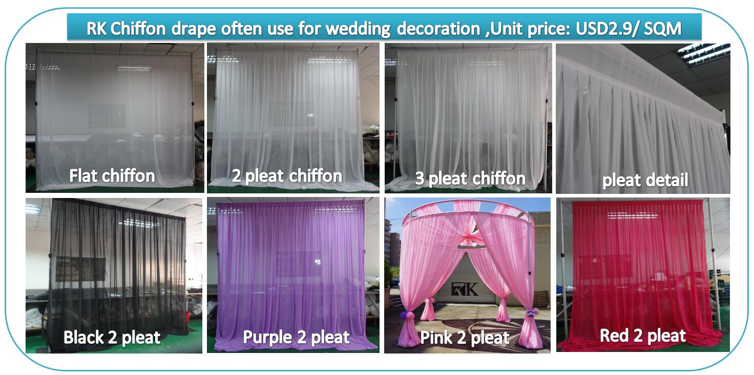 wedding backdrop kits drapery