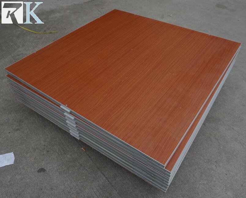 Special customized wooden color dance floor (1)