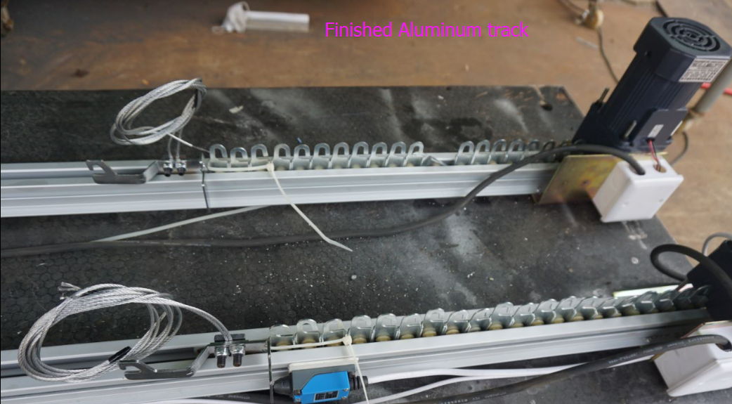 curtain aluminum track system
