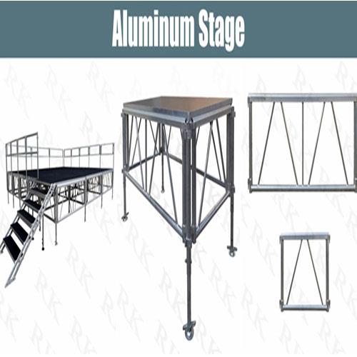 aluminum stage