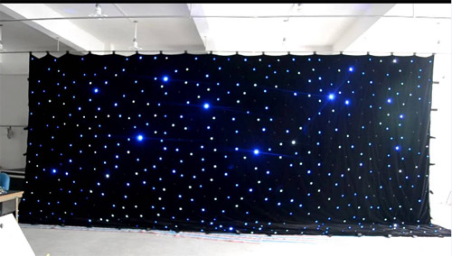 LED star curtain