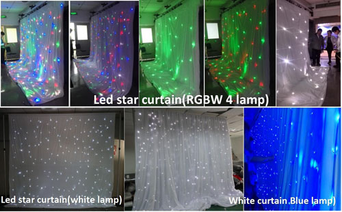 led star curtain