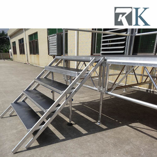 Outdoor Concert Stageportable Aluminum Stage With Carpet Plpipe And